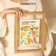 Double-sided Transparent Picture Frame A4Large Acrylic Picture Frame for Displaying Posters and Wall