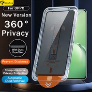 Automatic Installation Privacy Tempered Glass For OPPO A91 A93 A12 A11K A11x A9 A8 A7 A7 A5 A5s K12 