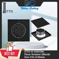 ITTO HIGH QUALITY S/STEEL 150MMX150MM (6"X6") Floor Grating / Floor Drainer / Floor Trap