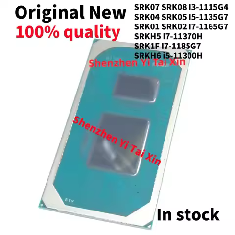 100% New SRK07 SRK08 I3-1115G4 SRK04 SRK05 I5-1135G7 SRKH5 I7-11370H SRK01 SRK02 I7-1165G7 SRK1F I7-