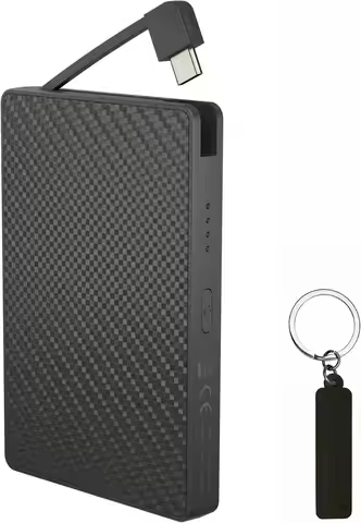 Nitecore Pocket 10000 Carbon Fiber Power Bank 10000mAh Fast Charging Portable Charger Battery Pack D