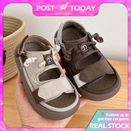 READY STOCK Initial D Sandal Budak Lelaki Kids Sandal Boy Girl Sandal Kids Shoes Beach Sandal Non Sl