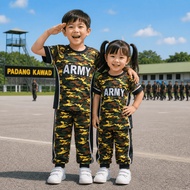 (1Y-11Y) Baju Budak Murah Baju Askar Budak Kids pajamas Boy Girl Baju Tidur Budak Lelaki Perempuan B