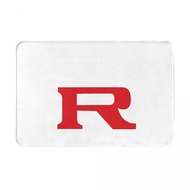 Nissan GTR logo Bathroom Anti-slip Floor Mat Toilet Toilet Foot Mat Door Absorb Water Quick-drying E