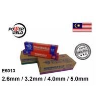 POWERWELD S-12 E6013 MILD STEEL ELECTRODE ( 5KGS/PKT )