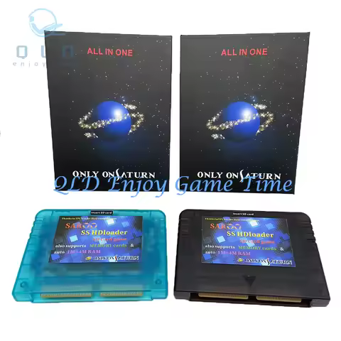 1PCs Version 0.7 SAROO HDLoader Cartridge Fast Reading Game Reader, Support SD TF Menory Card, Plug 