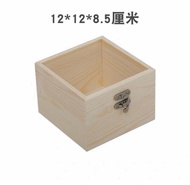 永生花zakka玻璃透明蓋木盒定做制玻璃蓋禮盒首飾包裝禮物收納盒
