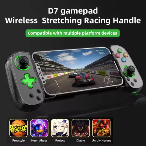 D7 gamepad Stretchable game controller supports six axis Android phone Bluetooth wireless gamecontro