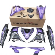 LC135 V6 V7 COVER SET MOTOR RC VDOCTOR PURPLE BLACK STD SE