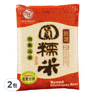 米屋 圓糯米  600g  2包