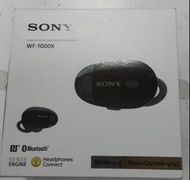 Sony WF-1000X Ture Wireless Headphone Black  無線藍牙降噪耳機