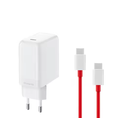 65W EU Warp Charger For OnePlus 9 Pro 9R 8T 6A 2M USB-C to USB-C Dash/Warp Charging Adapter For One 