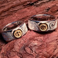 Highest Version Takashi Hashimoto GOROS Chrysanthemum Design Ring, Lin Junjie Same Style, Vintage 92