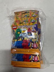 Lego 71021 Series18 Collectable minifigures 18代人仔（全套 16款）連底板說明書包裝袋