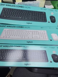 全新行貨長期現貨 Logitech MK295 靜音無線鍵盤滑鼠組合 (中文版,英文版)