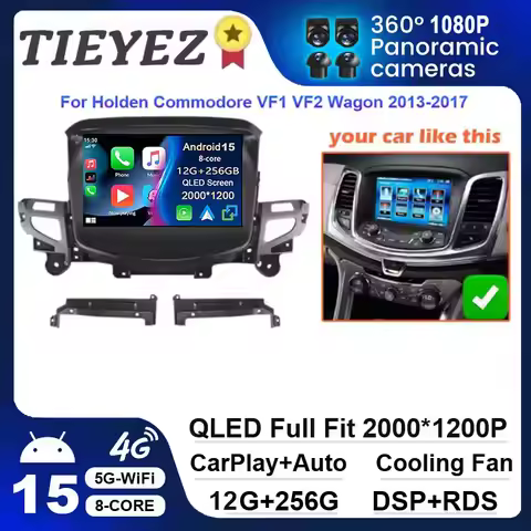 9'' For Holden VF Commodore 2013-2017 Car Stereo Radio Head Unit Wireless Apple Carplay Android 15 A