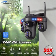 7Lens 35MP 30X Zoom 18K CCTV Camera AI Tracking 4-Way View WiFi IP66 Waterproof with FF Video App Su