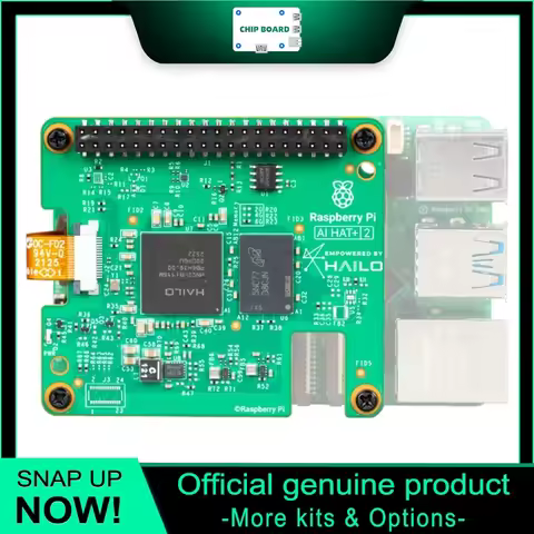 Raspberry Pi AI HAT+ 2 – Powering Generative AI (LLM/VLM) with Hailo-10H Accelerator