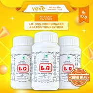 Bột gia vị A Ngùy/ A Quỳ/ Hưng Cừ Ấn Độ LG Hing Compounded Asapoetida Powder 100gr (Hủ)