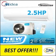 MIDEA 2.5HP (INVERTER) AIRCOND MSMA-22CRDN1 AIR CONDITIONER ENERGY SAVING AIR COND