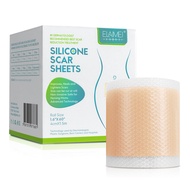 ELAIMEI Silicone Gel Strips Patch Silicone Scar Sheets Reusable Silicone Scar Removal Patch Remove T