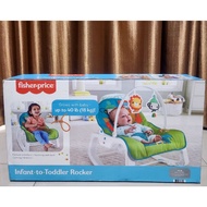 FISHER PRICE INFANT TO TODDLER ROCKER - FISHER PRICE BOUNCER ORIGINAL