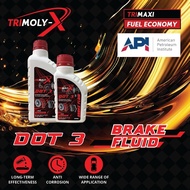 TRIMOLYX DOT 3 350ML 750ML BRAKE FLUID CLUCTH FLUID OIL MINYAK BREK KERETA PROTON PERODUA HONDA TOYO