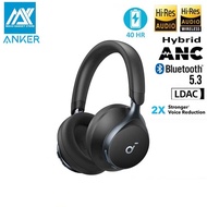 Anker A3035 Space One Active Noise Cancelling Headphones by Anker - 40H Playtime LDAC Hi-Res Audio B