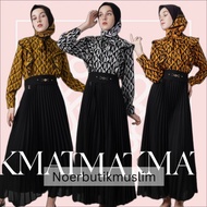 Hikmat Fashion Original A9995 Abaya Hikmat  noerbutikmuslim Gamis