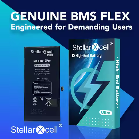 StellarXcell Ultra original Battery for iphone 7037 TI for 11pro Xs 12pro, 13mini 13 Pro max 14 14pr