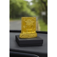 Feng Shui Gold Plated Amulet PT03N For Car Dashboard With The Meaning Of Wealth Chieu Loc Decorative