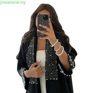 Modes Hot Drilling Fashion Robe Abaya Dubai Cardigan Robe Abaya Women's Clothing cardigan abaya arab