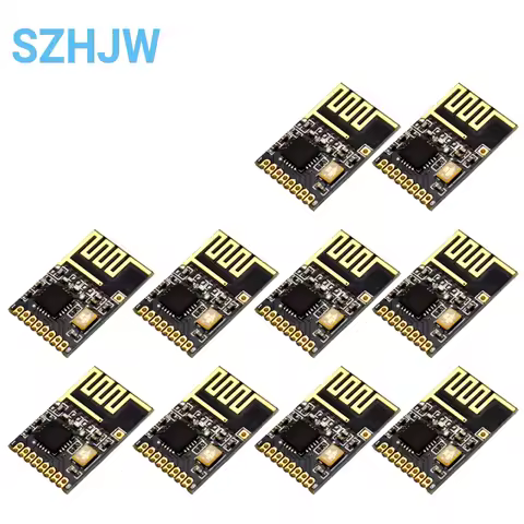 1/5/10pcs Mini NRF24L01+ 2.4GHz SMD RF Wireless Transceiver Module Mini Power Enhanced Version SMD R