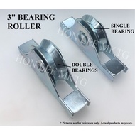 (*READY STOCK*) 3" BEARING ROLLER (SINGLE/DOUBLE) / SLIDING GATE ROLLER