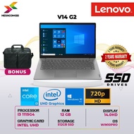 LAPTOP LENOVO V14 G2 I3 1115G4 RAM 12GB 512GB SSD W10PRO