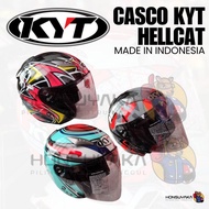 KYT HELMET CASCO HELLCAT SERIES ORIGINAL MADE IN INDONESIA LIMITED STOCK