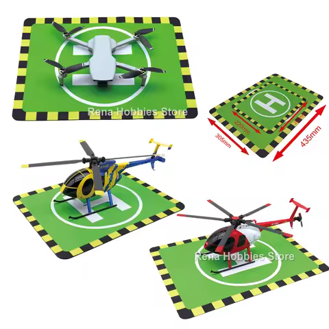2 Sizes Takeoff and Landing Pads for RC ERA C184 C032 C138 C189 YUXIANG RC F09S F11S F119S RC Helico