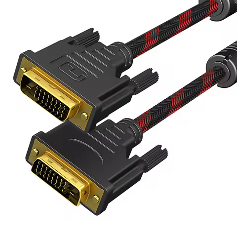 Vothoon DVI to DVI Cable 24+1 Dual Link DVI to DVI-D Cable Male to Male Digital Video Monitor Cable 