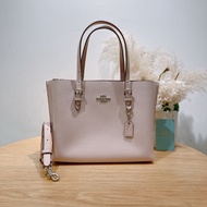 COACH 蔻依兩用肩帶包包MOLLIE TOTE 25 DOUBLE FACE HANDBAG