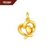 Top Cash Jewellery 999 Gold Eternal Love Pendant [+LM262-1][BT]