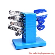 DCLOUD 1Pc Dental Impression Tray Holder Plaster Stand Plastic Soft Silicone Tooth Oral Bite Placeme
