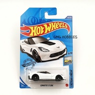CORVETTE C7 Z06 WHITE FACTORY FRESH HOT WHEELS HOTWHEELS DIECAST CAR