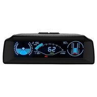 (SZHA) X90 Up Display On-Board Computer Display OBD2 Car Speedometer OBD Gauge with Tilt Pitch Angle