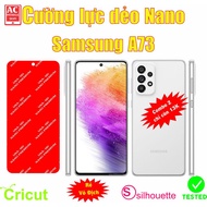 Toughened flexible screen protector for Samsung A73 phone