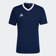 adidas ฟุตบอล เสื้อฟุตบอล Entrada 22 ผู้ชาย สีน้ำเงิน HE1575