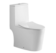 Velin A3390 Rimless  Washdown Flushing or Tiara 777 Rimless Turbo Tornado Flushing 1-Piece Toilet Bowl
