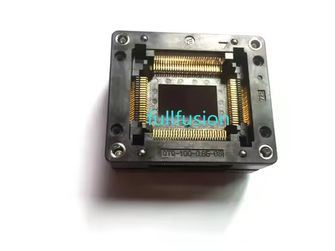 OTQ-100-0.65-03 QFP100 Enplas IC Test Socket 0.65mm Pitch