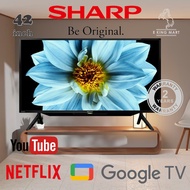 Sharp 43" GOOGLE LED TV 2TC43GH3000X/  2TC42EG1X 42 Inch AQUOS Full HD Google TV Smart TV LED