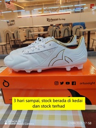 Ortuseight FORTE AXIOM FG - WHIITE/GOLD - football shoe for who want maximum power on the field
