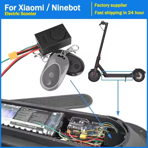 Anti-Theft Alarm Set for Xiaomi M365 Pro 2 1s for Ninebot Max G30 G30D Electric Scooter Remote Contr
